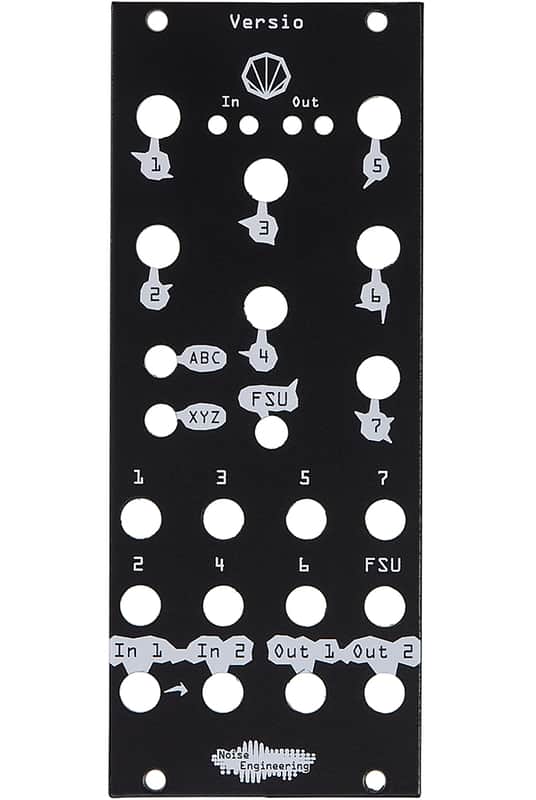 Noise Engineering Versio black front panel image 1