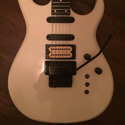 Carvin DC135 w/ Carvin/Kahler Floyd Rose + More! 1993 Antique White Kiesel image 4