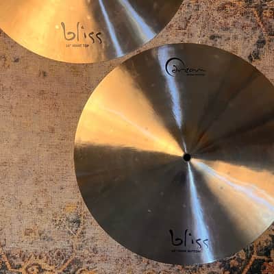 MASSIVE Warm DARK 16” Dream Hihats 1254 1392 g IMMACULATE! Huge DEEP Fat Hats! NOT $500 image 4
