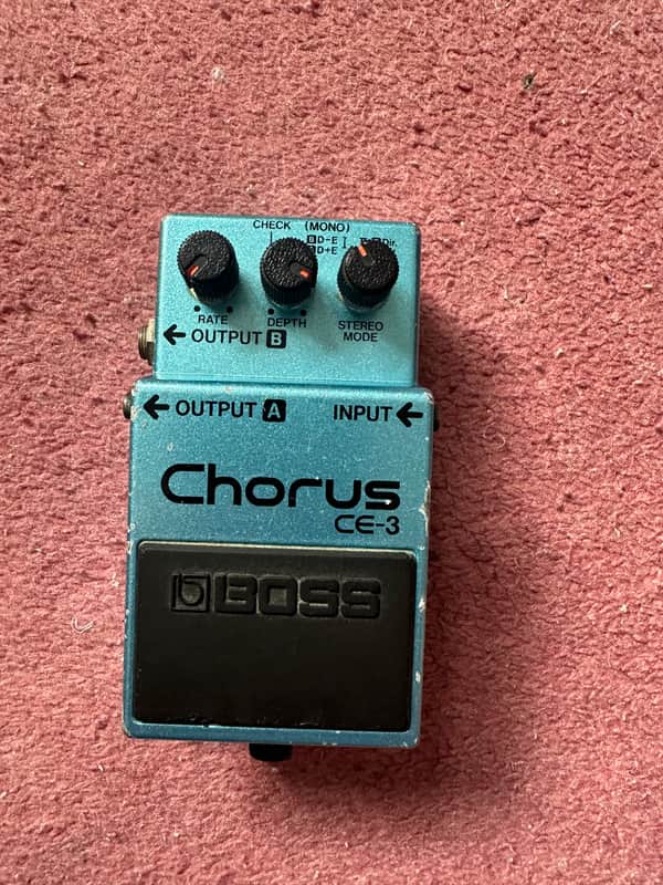 1982 Boss CE-3 Chorus Made In Japan (Black Label) image 1