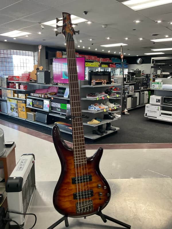 Ibanez SR400EQM-BBT Standard Soundgear Bass 2016 - Brown Burst image 1