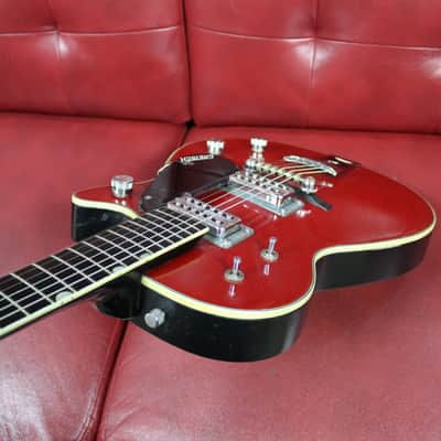 Gretsch G6131 Jet Firebird 1960 Electric Guitar Red W/ Original Case VINTAGE George Harrison period image 8