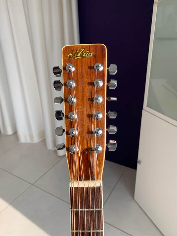 Aria 9214 | Japan 1980s | Vintage Handcrafted 12-String Acoustic