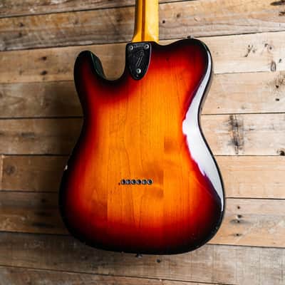 1973 Fender Telecaster Deluxe In 3 Tone Sunburst image 7