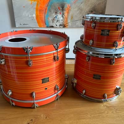 Yamaha Club Custom 2010 - Orange Swirl image 6