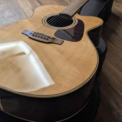 2012 Takamine P5JC 50th Anniversary Acoustic Jumbo Cutaway Guitar Japan Natural W/OHSC image 7