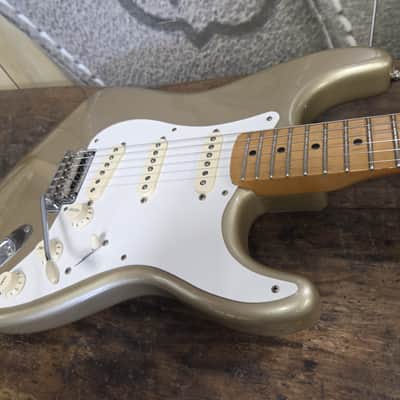 Fender Classic Player '50s Stratocaster 2007 Shoreline Gold image 2