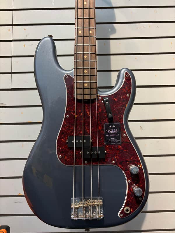 Fender Vintera II Road Worn 60's Precision Bass Guitar image 1