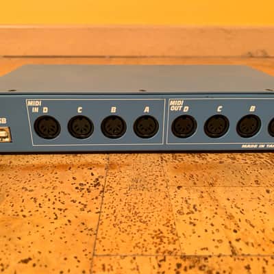 M-Audio Midiman - Midisport 4X4 Early 2000's - Blue Yellow image 2