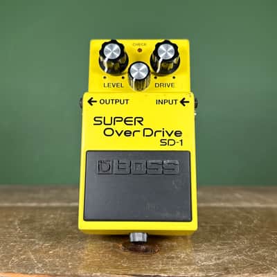 Boss SD-1 Super OverDrive (Silver Label) 1997 - Present - Yellow image 2