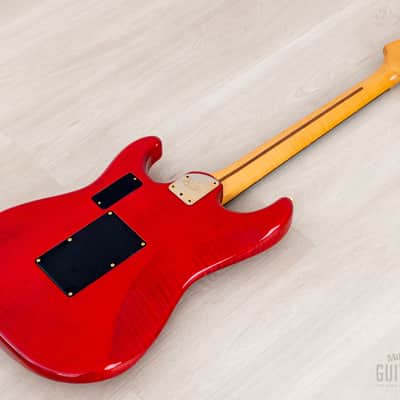 1991 Fender Stratocaster STR-1300 LSR Non-Catalog w/ USA Lace Sensor, Floyd Rose & Case, Japan MIJ Fujigen image 13