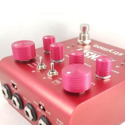 Tesi 20mm Solid Aluminum Knurled Replacement Knob - Red image 4