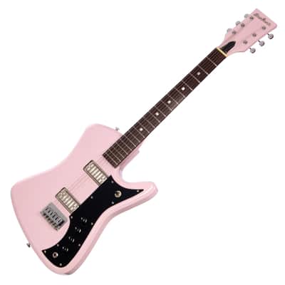 Airline Guitars Bighorn Shell Pink image 6