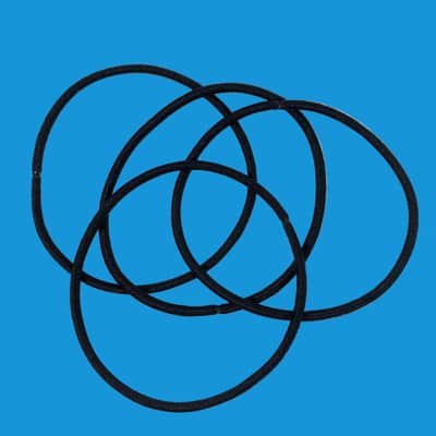 Black Elastic Replacement Band for MXL Microphone Shock Mount MXL-60 [4PCS] image 4