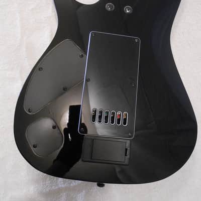 Ibanez RGR52ET-BK Axe Design Lab, RH 6-String Electric Guitar, Evertune Bridge, M300C Hardshell Case image 15