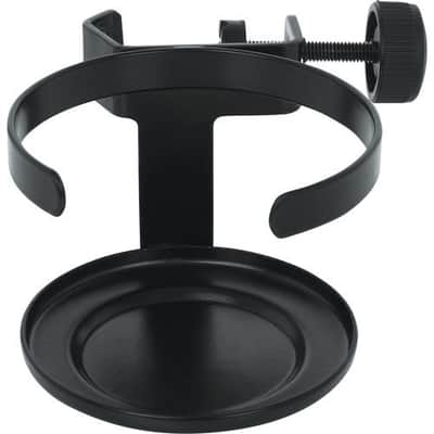 Gator Frameworks GFW-SINGLECUP Single Cup Beverage Holder Mount for Mic Stand image 2