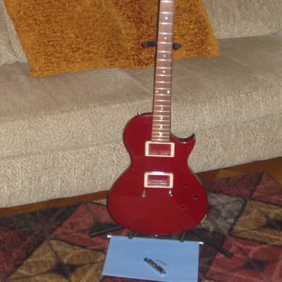 used with mojo 1996 Gibson The Hawk BODY + NECK, Wine Red Gloss (MISSING many of the parts) project image 1