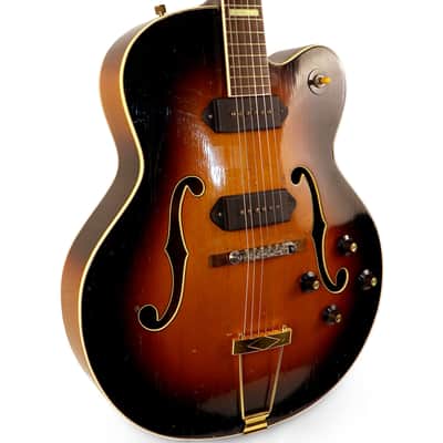 1954 Gretsch 6192 Electro II Synchromatic Hollow Body - Sunburst  image 3