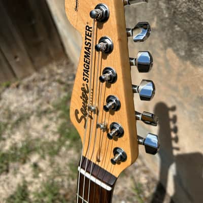 Squier Stagemaster HSS NLT 2001 - Black image 5