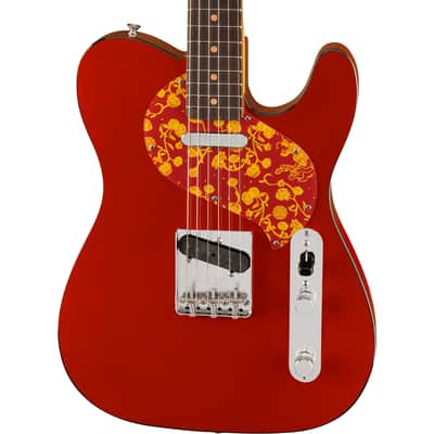 Fender Limited Edition Raphael Saadiq Telecaster - Dark Metallic Red image 1