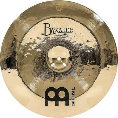 Meinl Byzance Brilliant  B18HHCH-B 18"Heavy Hammered China Cymbal (w/ Video Demo)