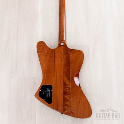 2023 Kauer Banshee Deluxe Stonewash Flame Top, Near-Mint w/ Wolfetone & Bigsby image 3