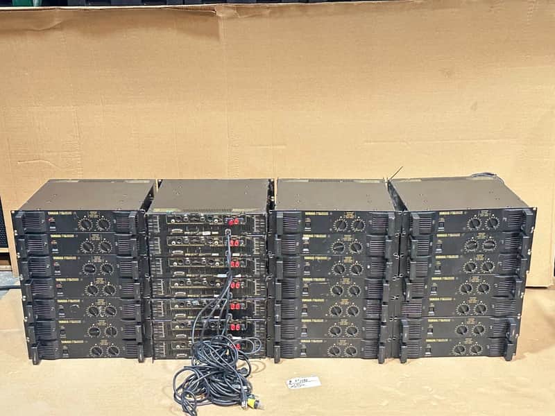 Yamaha H5000 Professional Power Amplifier #H5000 (LOT OF 4) THS image 1