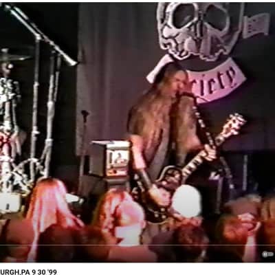 Gibson Gothic Flying V 1999 EX BLACK LABEL SOCIETY MUSIC VIDEO STAGE PLAYED OZZFEST ARTIST OWNED TOUR GUITAR Custom Graphics image 21