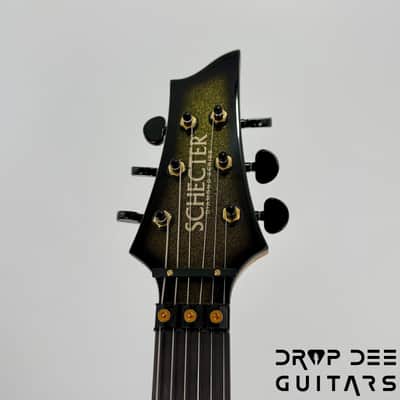 Schecter Diamond Series 50th Anniversary C-1 FR-S Electric Guitar - 50th Gold Burst image 11