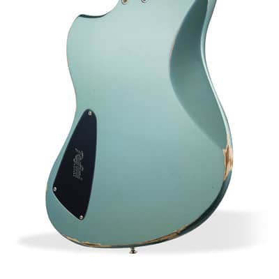 Rufini Guitars Montefalco - Ice Blue Metallic w/ Mastery Hardware. NEW (Authorized Dealer) image 6