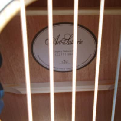 Art & Lutherie Legacy EQ  - Natural /electronics image 2