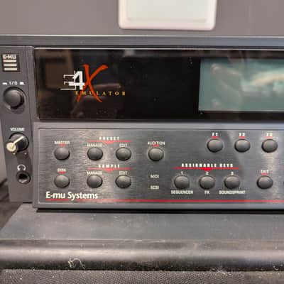 E-MU Systems E4X Turbo 128-Voice Sampler Model#6801 (READ)
