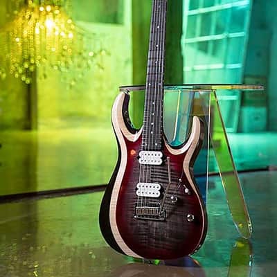 Cort X700 Duality II Guitar, Fishman Fluence Pickups, Ebony Fretboard Lava Burst w/Gigbag, Free Shipping image 5