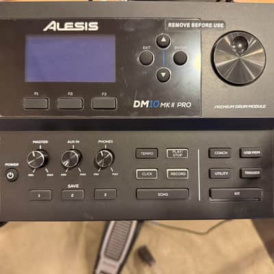 Alesis DM10 MkII Pro Kit Electronic Drum Set 2010s - Black image 6