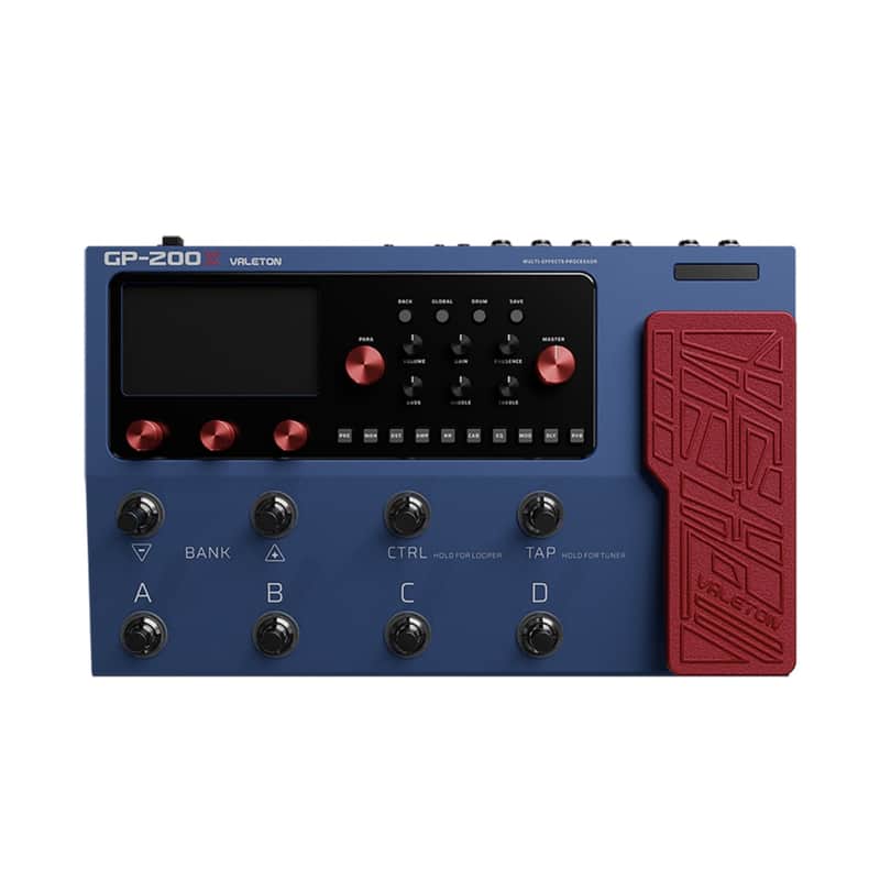 VALETON Multi Effects Processor Pedal with Expression Pedal FX Loop MIDI I/O Amp Modeling IR Cabinets Simulation Stereo OTG USB Audio Interface GP-200X(Shipping from US Local warehouse) image 1