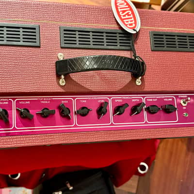 Vox AC30C2 2x12” Custom Limited Edition 2-Channel 30-Watt 2x12" Guitar Combo Classic Vintage Red image 5