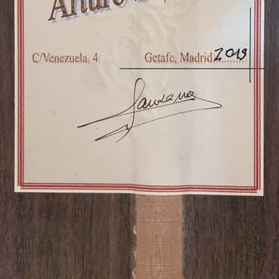 Arturo Sanzano 2019 classical guitar - masterbuilt by the famous Ex Jose Ramirez luthier - nice sounding guitar - check video! image 12