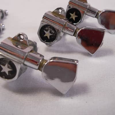 Vintage Set 1970s Gotoh Star Tuners 3X3 For Ibanez Charvel Greco Lawsuit JAPAN image 2