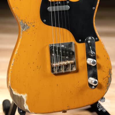 Shabat Lion Standard 1pc Swamp Ash w/ Lollar Vintage T’s – Dark Butterscotch image 3