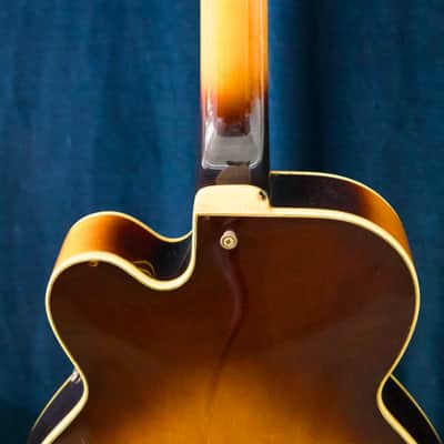 1979 Greco SW-1200 Vintage MIJ Jazz Guitar Sunburst w/ Hard Case image 9