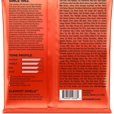 Ernie Ball 2838 Slinky Long Scale 6-String Bass .032 - .130 image 6
