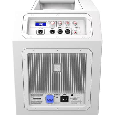 Electro-Voice EVOLVE50 Portable Column System High Quality Bluetooth Audio WHITE image 11
