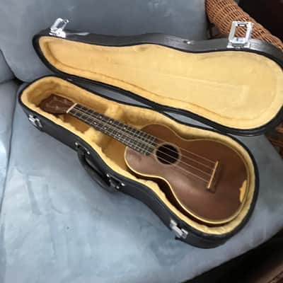 Vintage Martin Style 3M Soprano Ukulele 1930’s Mahogany - rare, great condition image 2