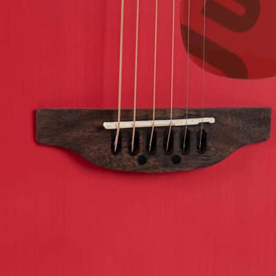 Ovation Applause Jump OM Cutway Electric - Lipstick (AEO-69-R) image 7