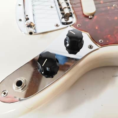 Fender Japan MG65 OWH Mustang Olympic White Crafted in Japan S Serial 2006-2008 Offset Guitar, u5011 image 4