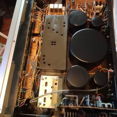 Hitachi SR 2004 G series 1979 - silver / walnut veneer image 4