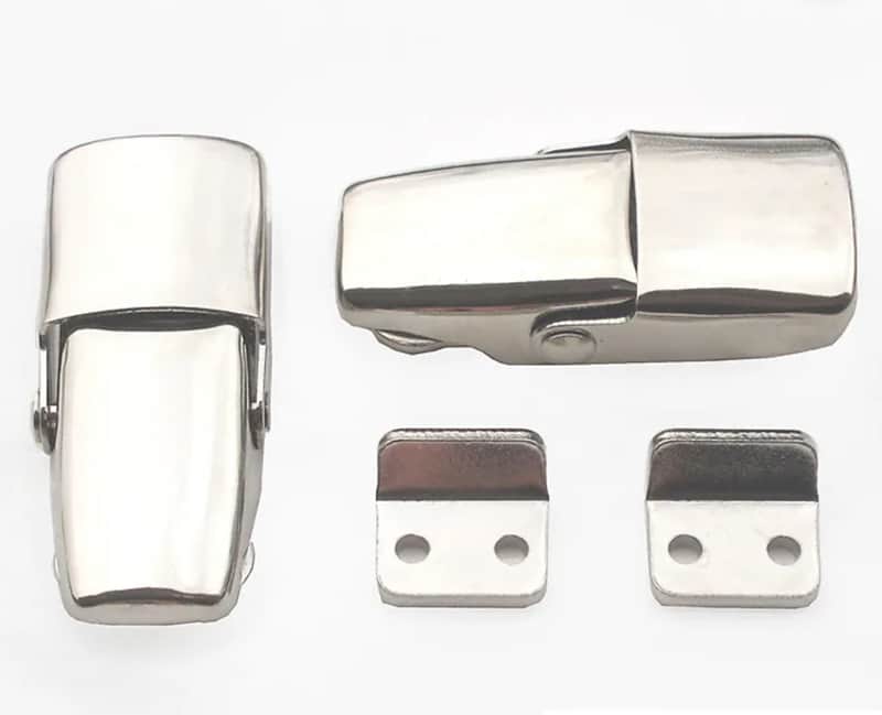 Chrome Plated Latches for Vox Jaguar, Continental and Super Continental Organs image 1