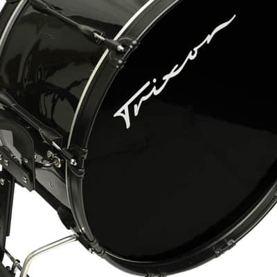 Trixon Field Series Marching Bass Drum 26×14 - Black image 5
