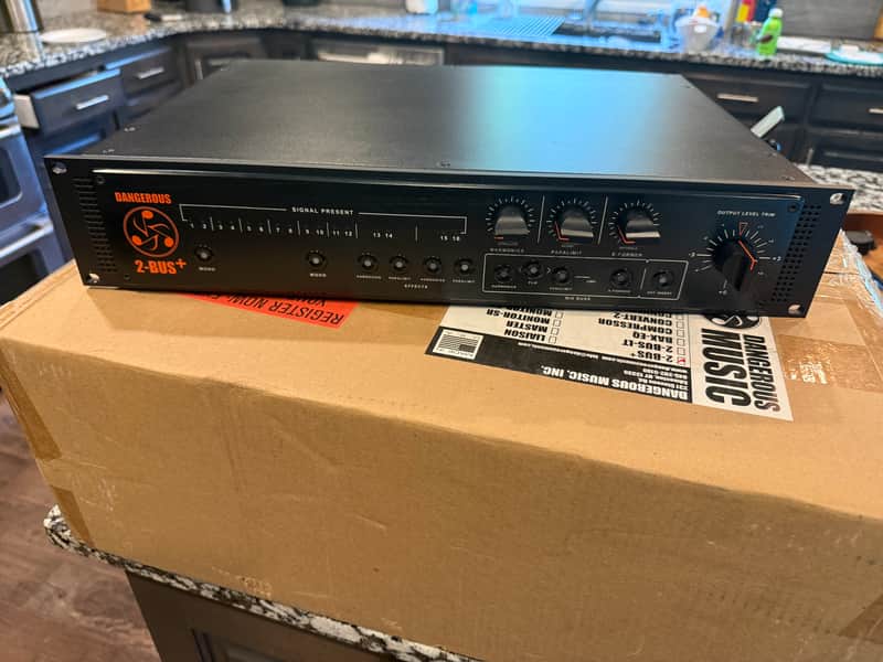 Dangerous Music 2-BUS+ 16-Channel Analog Summing Box 2015 - 2019 - Black image 1