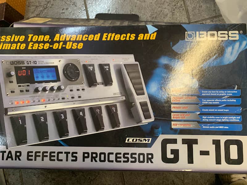 Boss GT-10 Guitar Effects Processor - NON-FUNCTIONING / FOR PARTS image 1